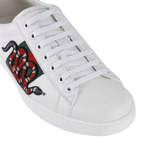 gucci scarpe serpente prezzo|sneakers gucci su farfetch.